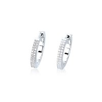 Orecchini Mabina Donna Elegant in Argento Zirconia 563137 - 563137